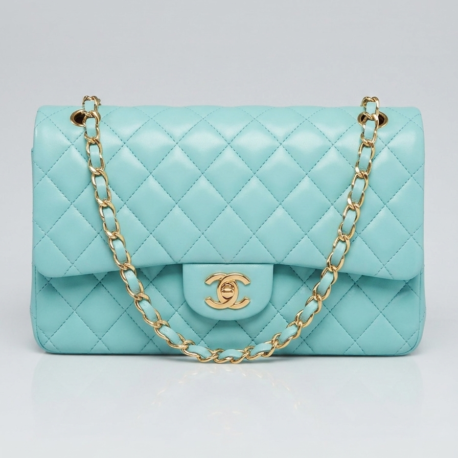 Flap Bag with Chain Strap