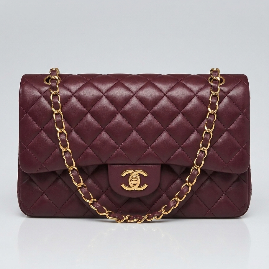 Flap Bag with Chain Strap