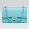 Turquoise Smooth Silver Hardware 25cm