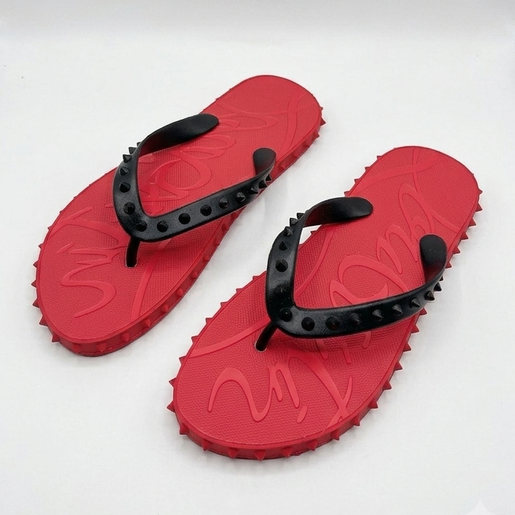 Red Bottom Flip Flops