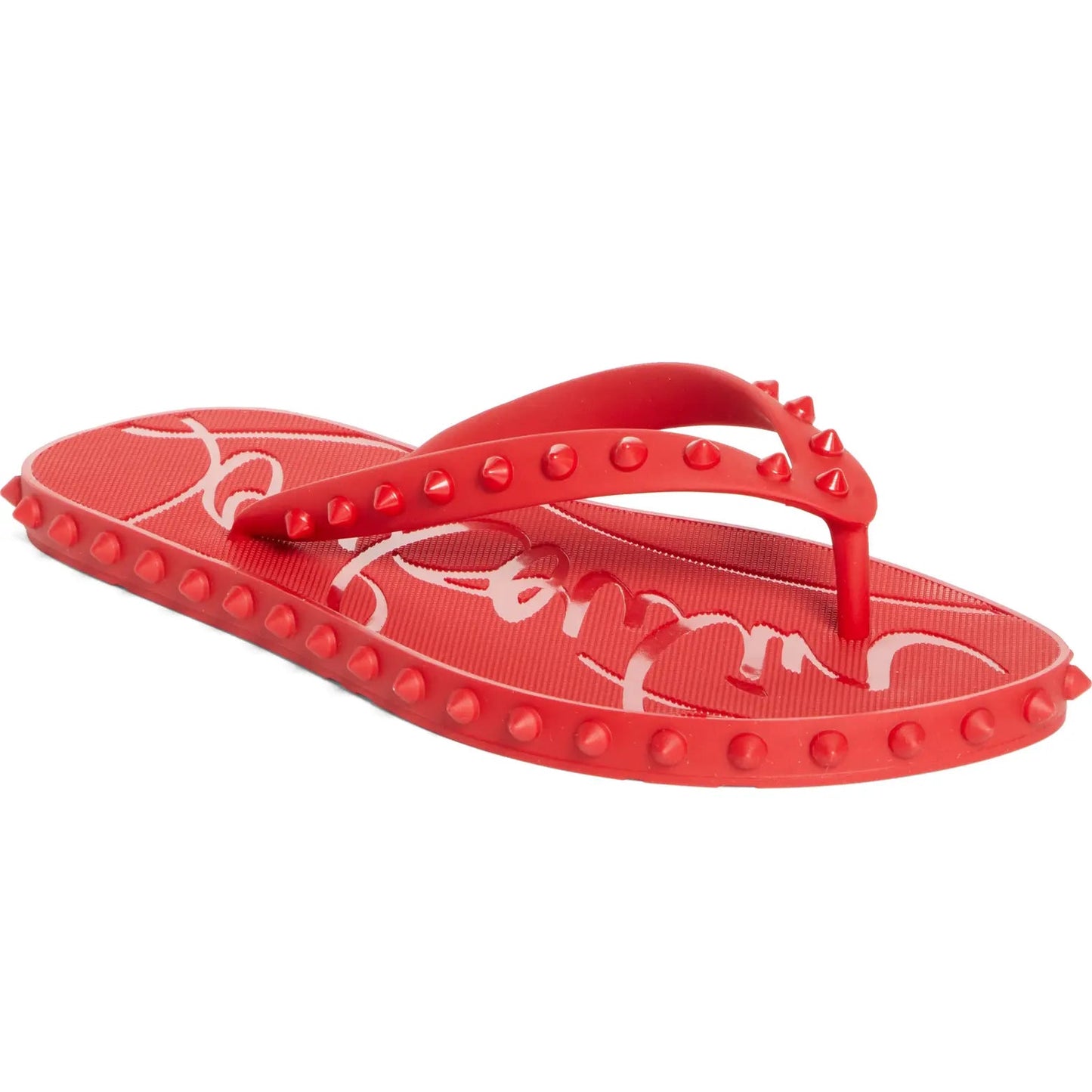 Red Bottom Flip Flops