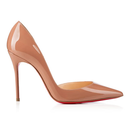 Kate red-bottom pointed toe slip-ons