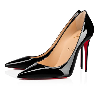 Kate red-bottom pointed toe slip-ons